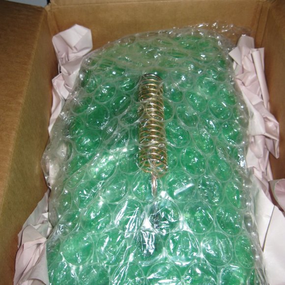 Gold leaf Glasses Set of 8 with Carrier - Picture 8 of 10